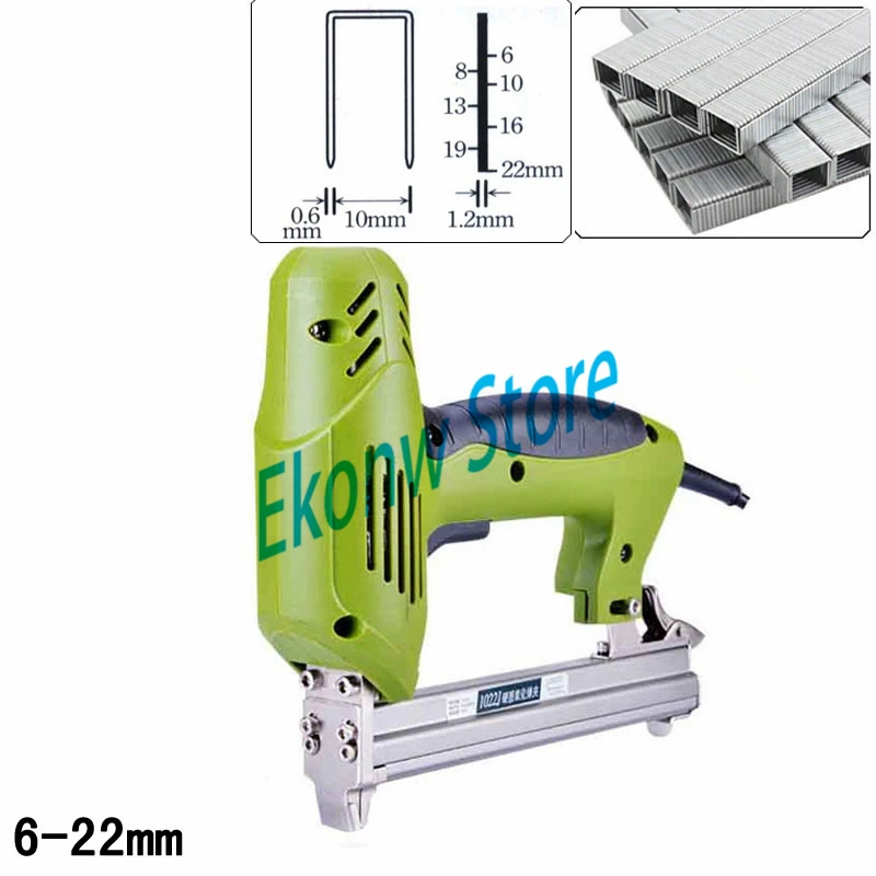 Электрический степлер F1022 220 В 1800 Вт|nail gun nailer tools|nailer toolelectric stapler |