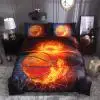 260x230cm Пододеяльник, набор, полиэстер, покрывало, набор, 3D печать, баскетбол, пододеяльник, наборы, для мальчиков-подростков, постельные принадлежности, постельное белье, L712 - Цвет: 260x230cm