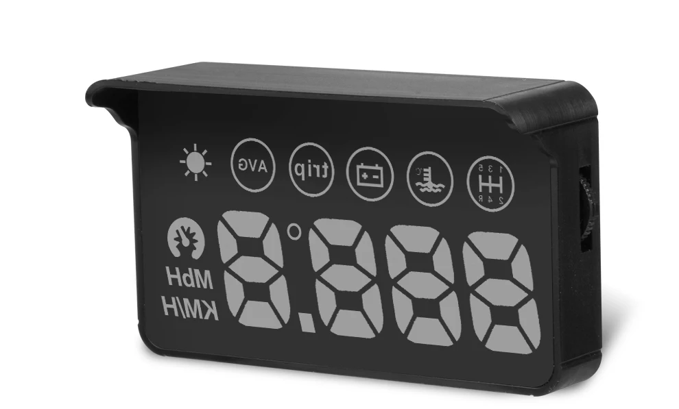 Оригинальный Автомобильный спидометр AUTOOL X30 OBD Универсальный дисплей на лобовое