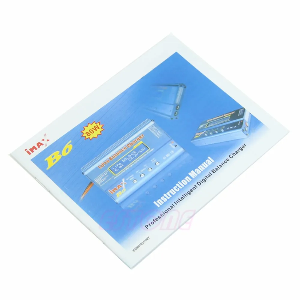 Зарядное устройство iMAX B6 AC Lipo аккумуляторов и никель-металлогидридных, li-ion Ni-Cd RC Батарея баланс Зарядное устройство Dis Зарядное устройство EU Plug Прямая