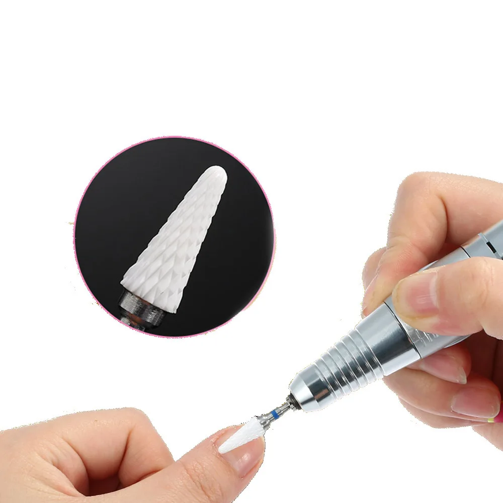 Керамическая насадка для маникюра и педикюра 3/32 дюйма|nail drill|nail drill bitsnail bit |