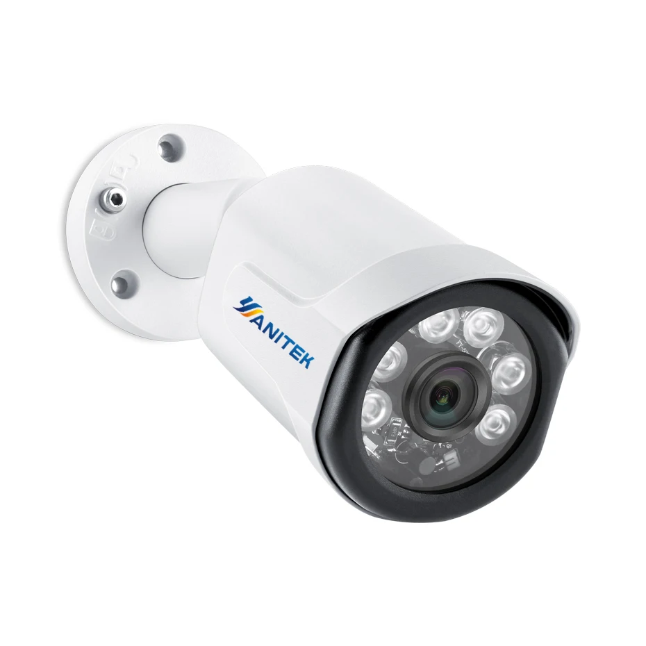 

Yanitek 4CH CCTV Surveillance Kit HD H.265 5MP 4MP 3MP Outdoor Security Camera System with 4PCS POE IP Camera Video System P2P