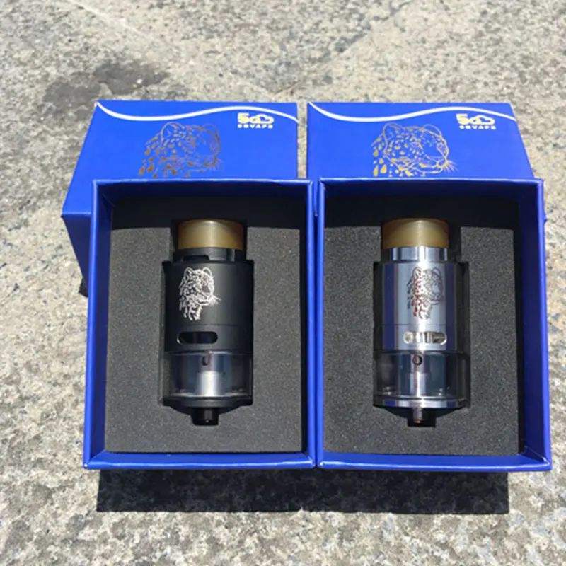 Оригинальный атомайзер 5GVAPE Leopard RDTA электронная сигарета Бак 4 мл диаметр 22 мм