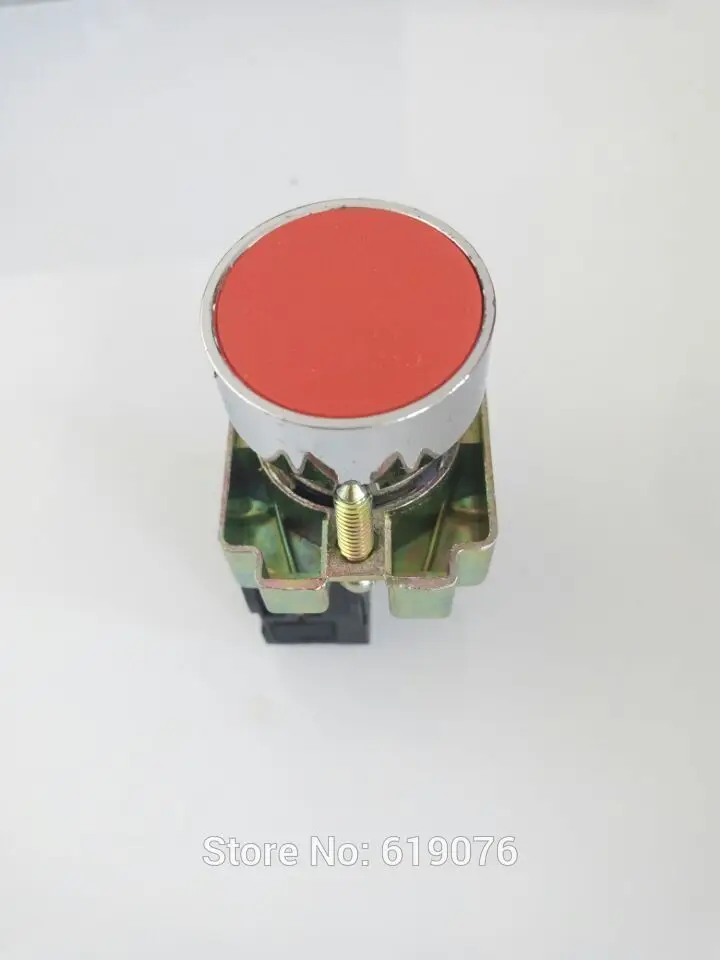 

1 N/C Red Flush Pushbutton Swtich