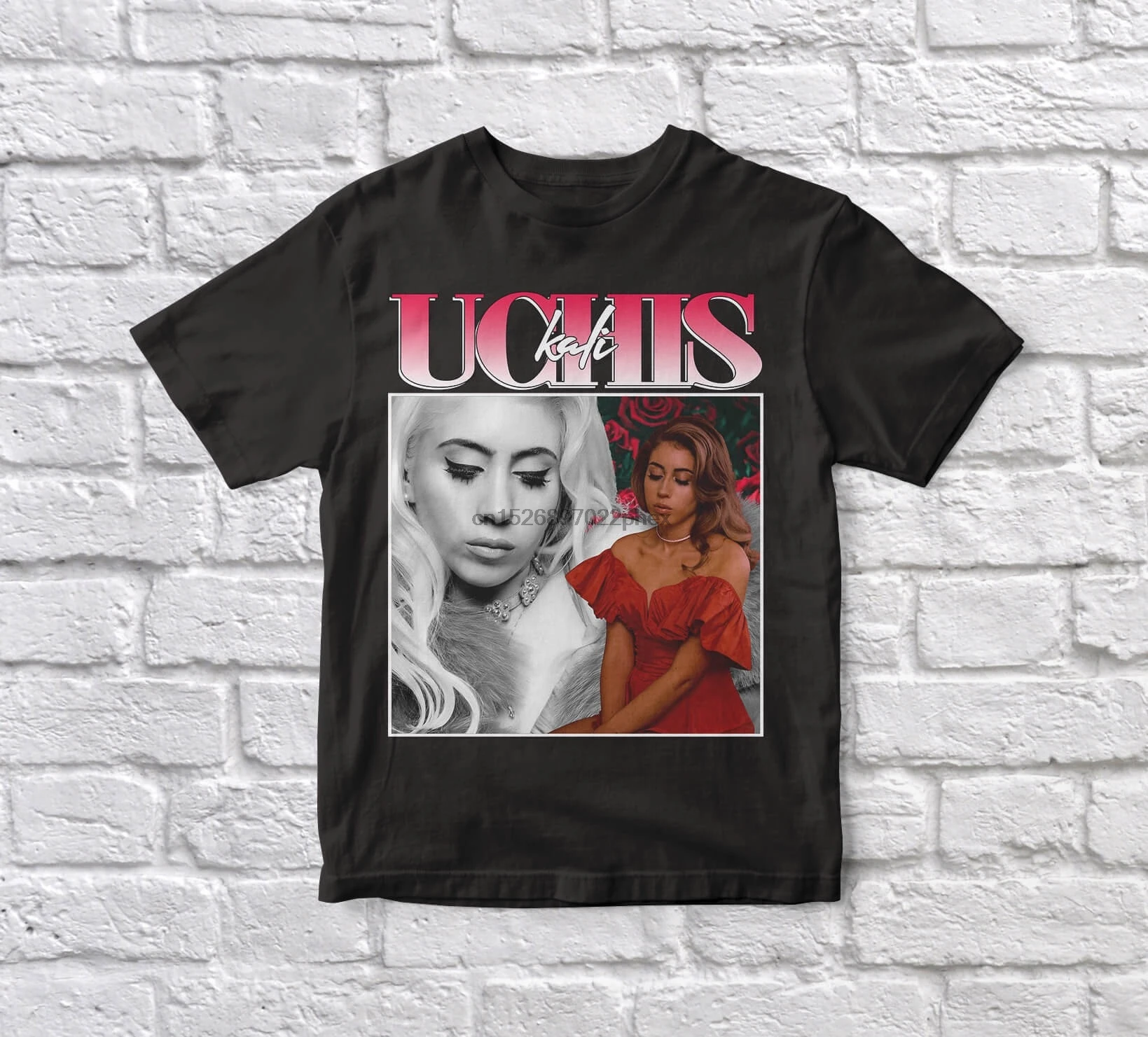Kali Uchis 90s Винтаж Мужская черная футболка мужская футболка|Мужские футболки| |