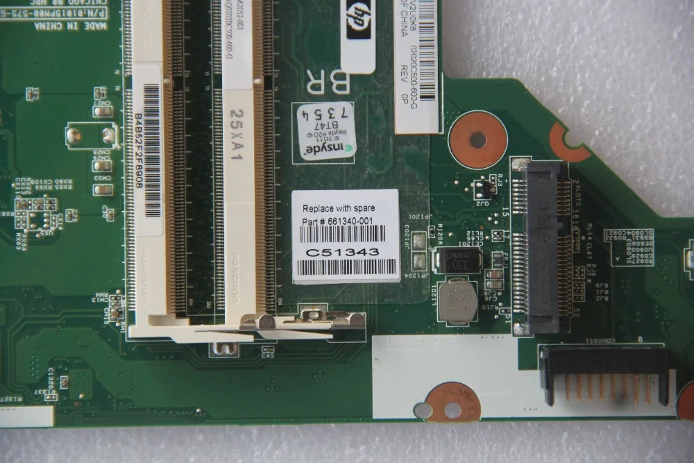 661340-001 материнская плата для ноутбука HP 635 CQ57 с AMD E-450 CPU Бортовая DDR3 полностью