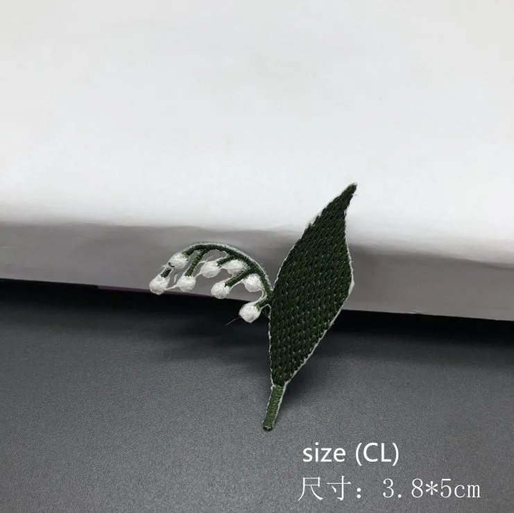 New arrival 20 pcs popular plant Embroidered patches iron on Jeans coat tshirt bag dress decor repair Motif accessory diy | Дом и сад