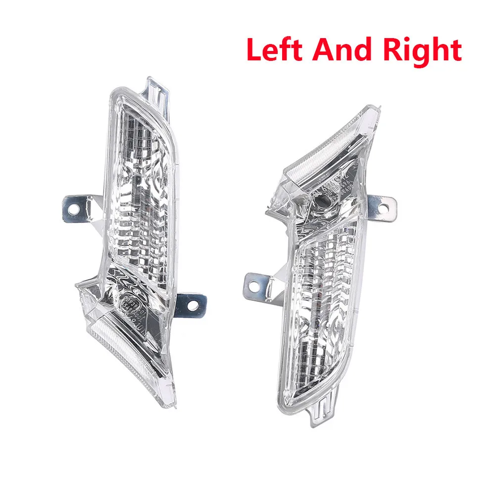 Left And Right 95563103501 95563103601 для Porsche Cayenne 2008 пара или Левая или правая передняя сторона маркер свет прозрачный - Испускаемый цвет: Left And Right