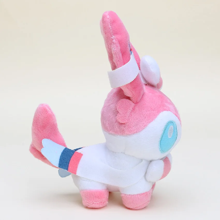 12 см карманная плюшевая кукла игрушки Sylveon аниме плюшевая игрушка мягкие животные плюшевые куклы