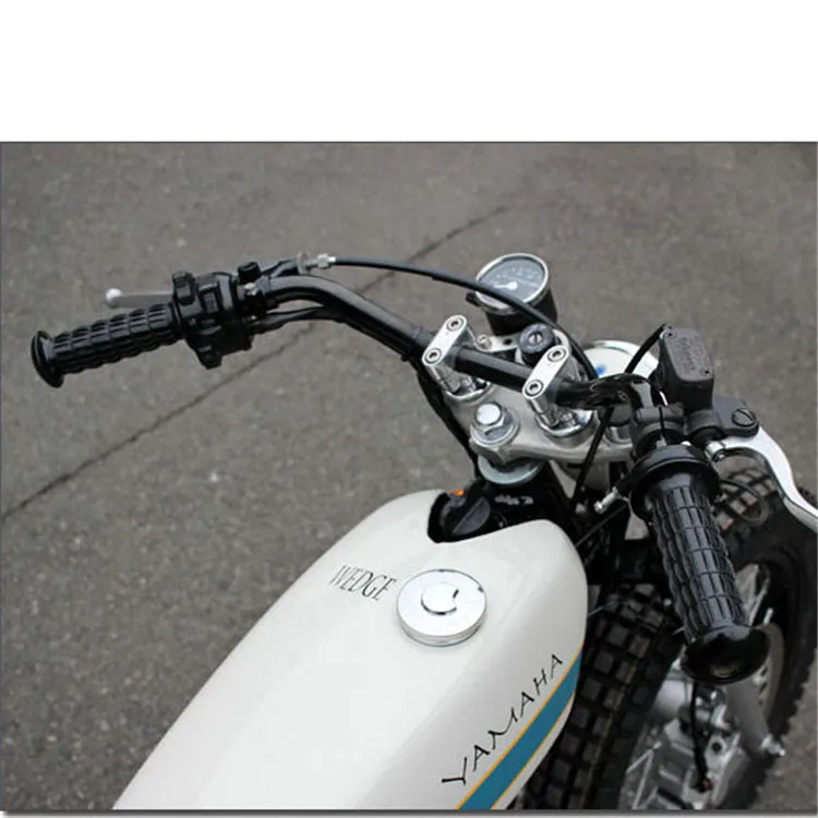 Бесплатная доставка черный мотоциклетный захват для руля мотоцикла yamaha honda suzuki