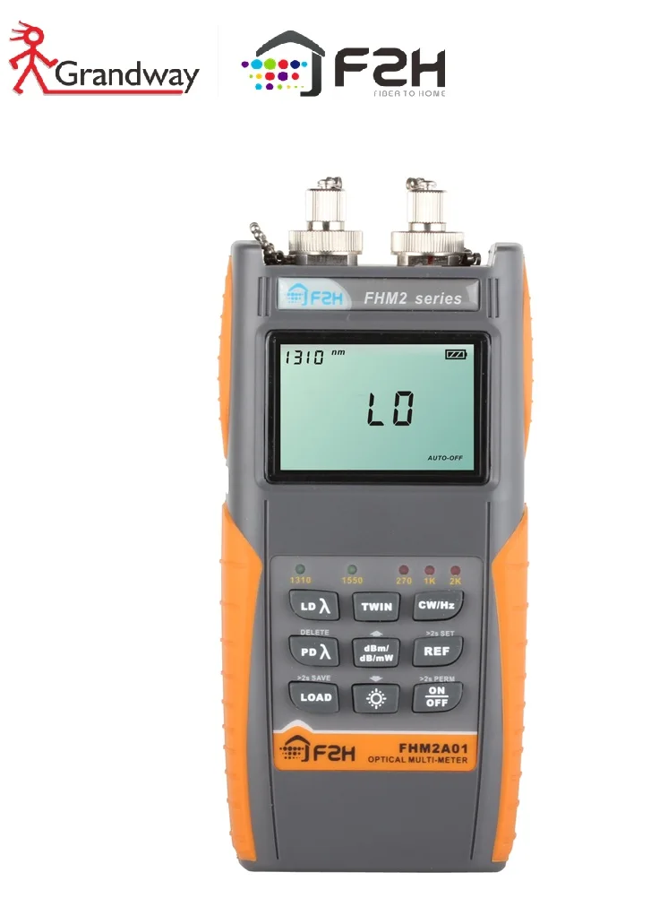 

[Grandway Original] FHM-2A01 Fiber Optical Multimeter, Power Meter and Light Source in ONE , Fiber Optical Loss Tester