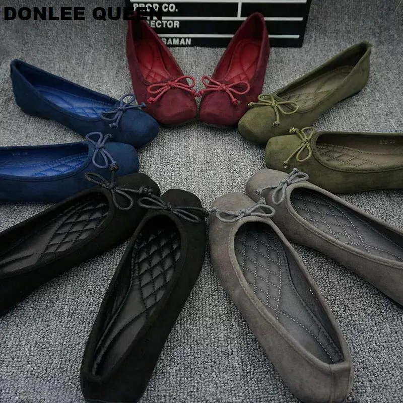 Туфли DONLEE QUEEN женские на плоской подошве повседневные лоферы без застежки из