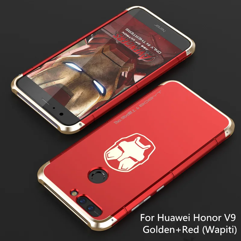Чехол для Huawei Honor V9 металлический алюминиевый ПК Preminum защита роскошного Капа
