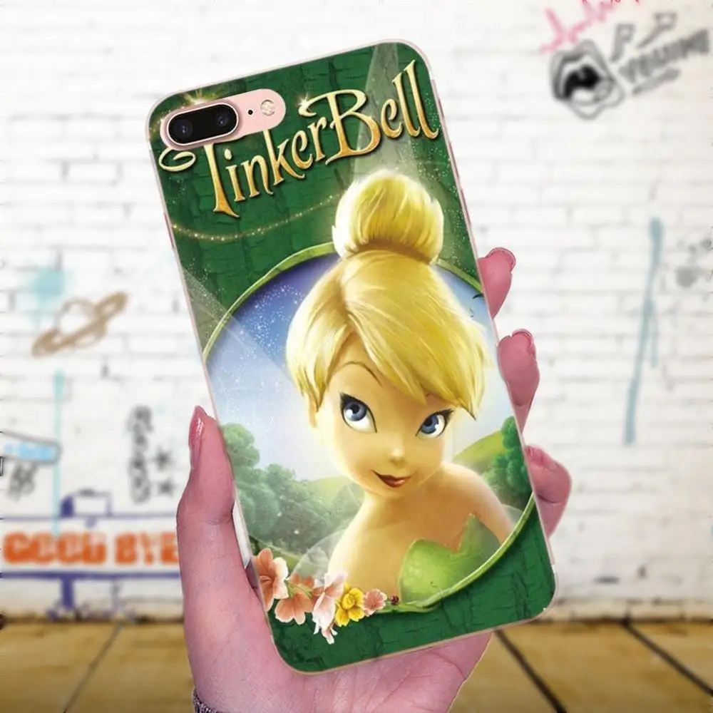 Чехол из ТПУ для Xiaomi Mi3 Mi4 Mi4C Mi4i Mi5 Mi 5S 5X6 6X8 SE A1 Max Mix 2 Note 3 4 Tinkerbell Fairy Tinker Bell Periwinkle |