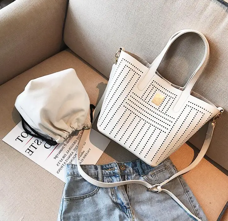 ANAWISHARE женские кожаные сумки большая белая сумка тоут через плечо для женщин на