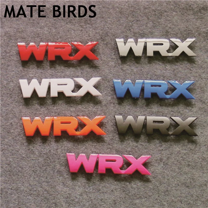 Автомобильные наклейки MATE BIRDS для Subaru WRX логотип на модифицированном автомобиле