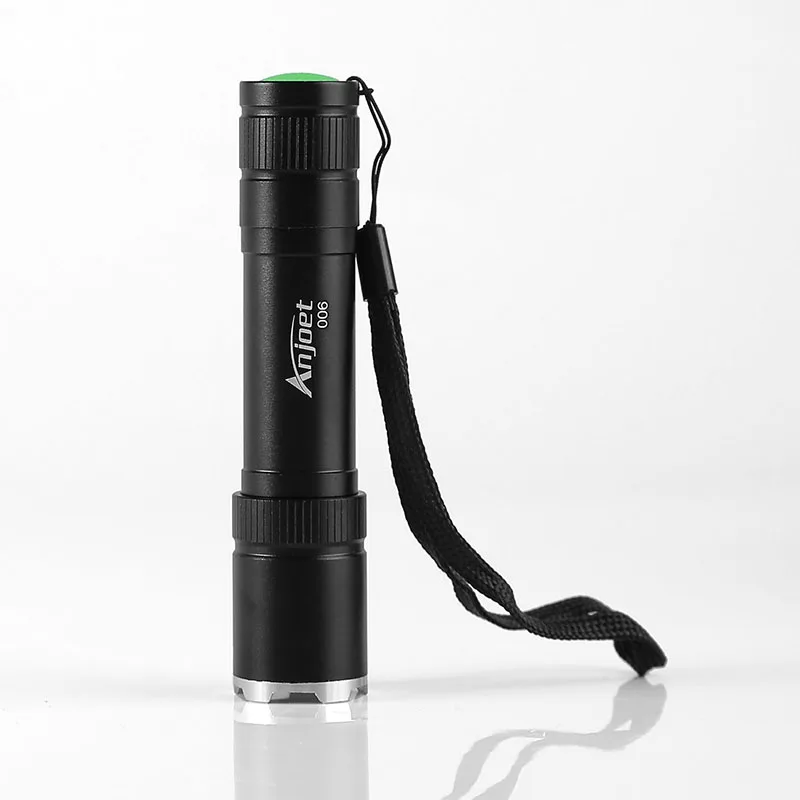 Anjoet Mini 006 тактическая вспышка XM L Q5 светодиодная алюминиевая фокусировочная