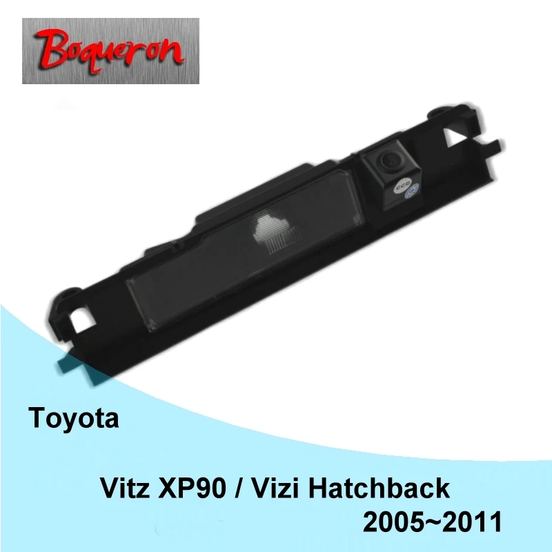 

BOQUERON водонепроницаемая автомобильная камера заднего вида, HD CCD, для Toyota Vitz XP90, visi, хэтчбек 2005 ~ 2011, Vitz, SONY