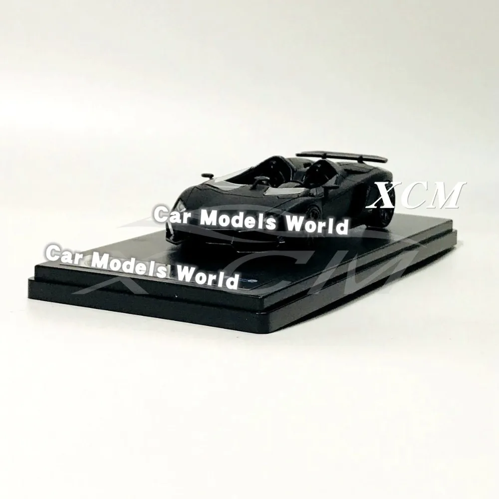Полимерная модель автомобиля для Aventador J 1:43(матовый черный) ничего не открывается+ маленький подарок