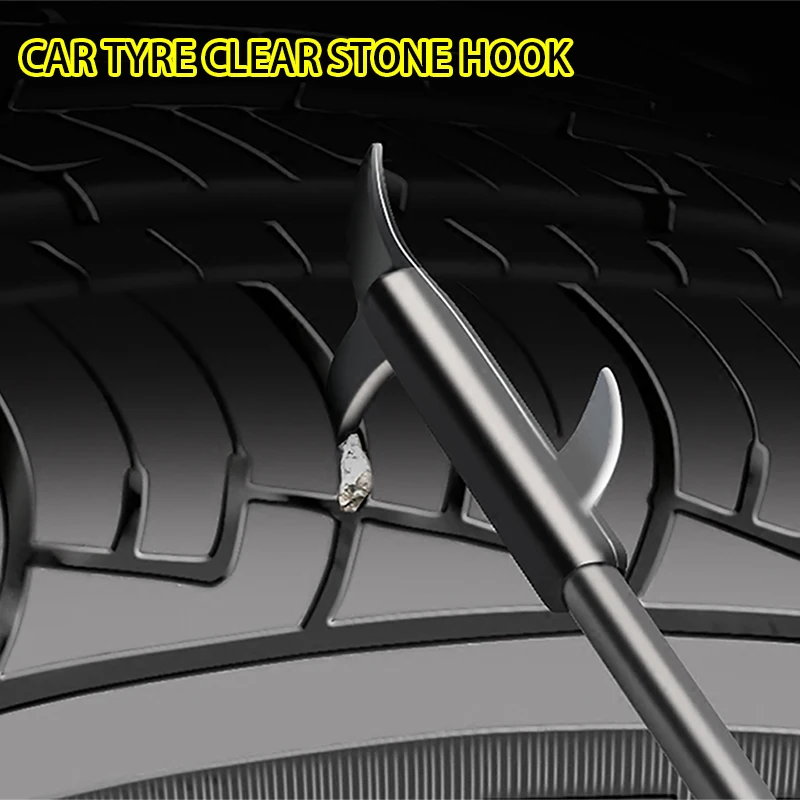 Car Tires Pebble Removal Tool For Subaru Impreza XV Hyundai Solaris tucson I30 IX25 creta Kia Rio K2 Ceed Sportage 2017 |
