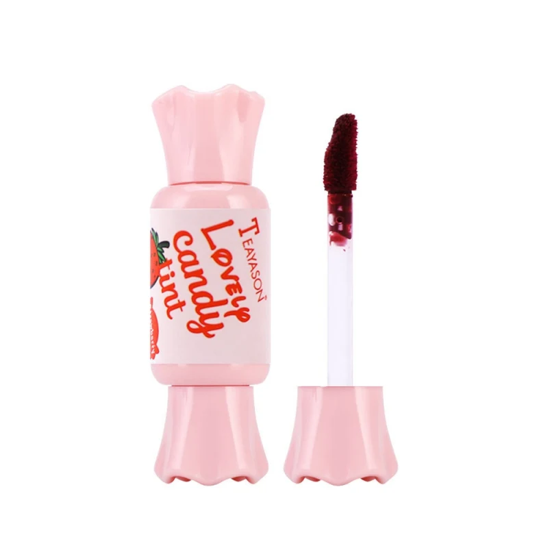 6 цветов новый яркий вкус фруктовая жидкая помада сексуальный красный тинт для