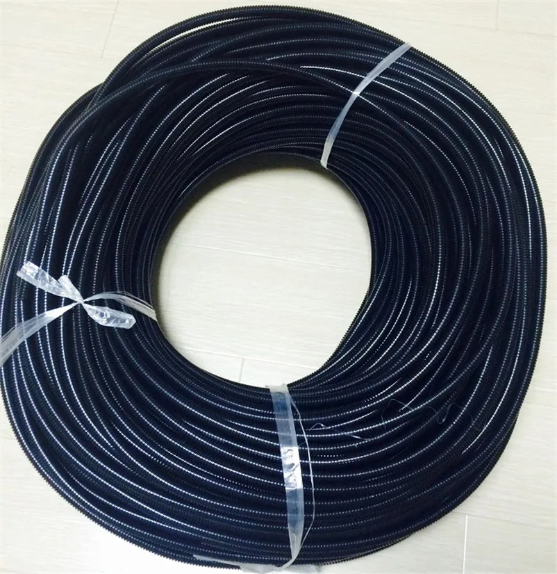 Труба для топлива гофрированная труба обшитая шлангом спиральная трубка