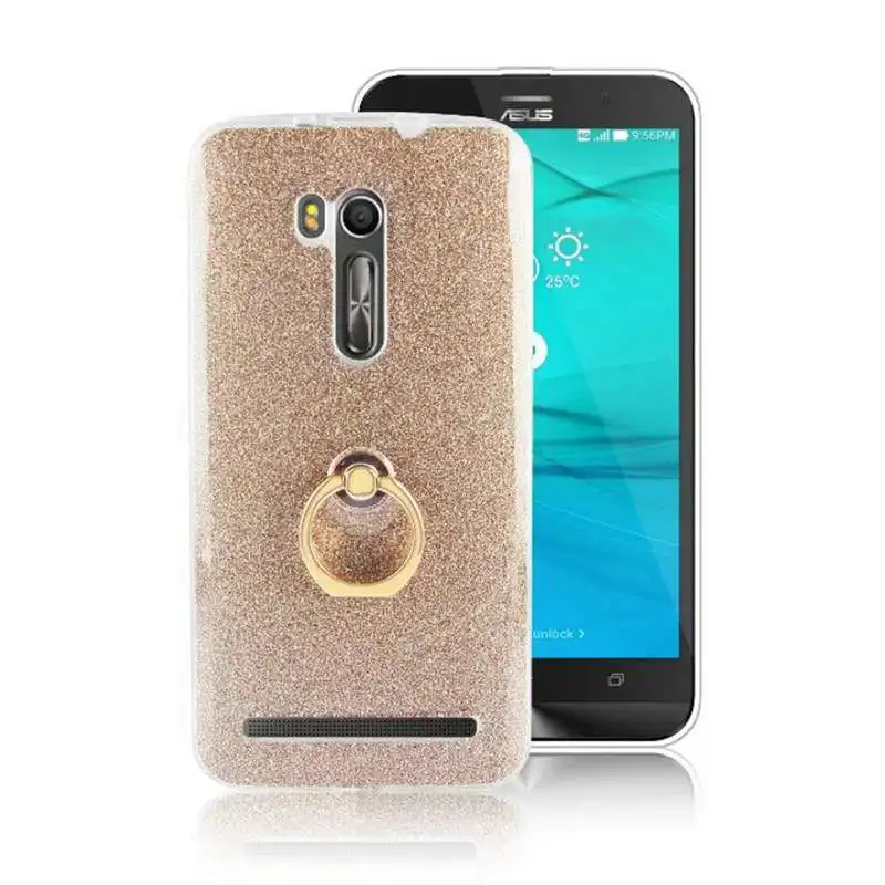 Для Asus Zenfone Go ZB551KL случае 5.5 дюймов флэш-порошок ТПУ Мягкая силиконовая задняя