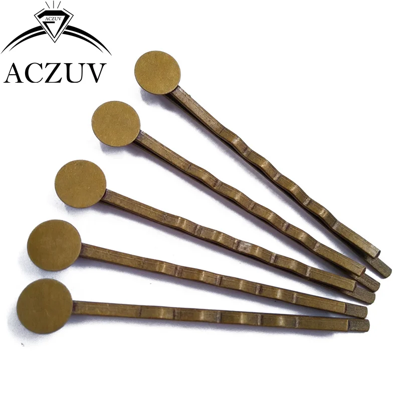 100 шт. серебристые розовые золотые бронзовые черные античные 6 мм 8 10 12 шпильки