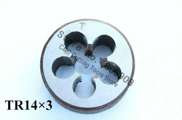 

Free Delivery 1PCS TR14*3 die ,T = TR trapezoidal round die T die,Threading Tools Lathe