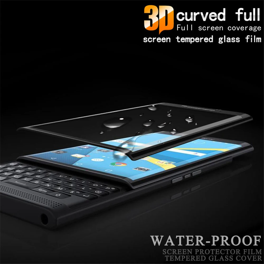 Изогнутая закаленная стеклянная 3d-пленка для BlackBerry Priv 5 4 дюйма | Мобильные