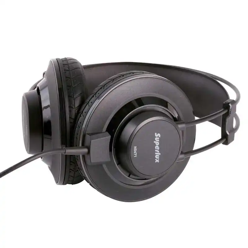 Легкие портативные динамические наушники Superlux HD671 с замкнутой спинкой из