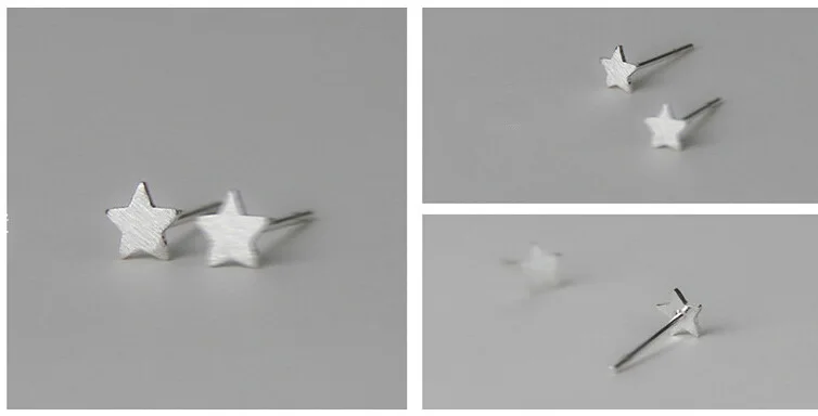 Женские серьги гвоздики из серебра 925 пробы|geometric stud earrings|fashion earringsstud earrings |
