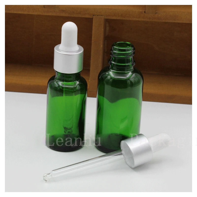

30/50/100ml Green Glass Essence oil Bottle,Empty Dropper Bottle,Beauty &Skin Care For Women,SAP Special Packing Bottle