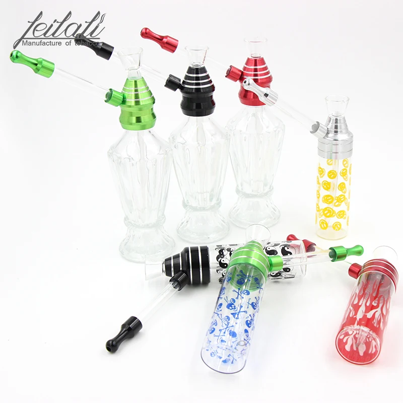 

New creative tobacco water pipe, glass material hot selling tobacco water pipe