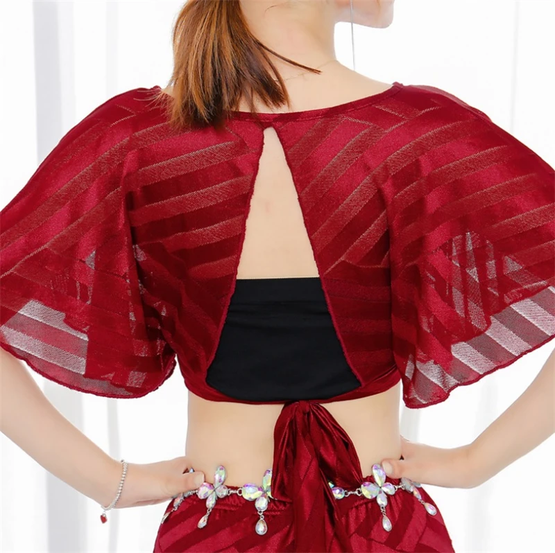 Сексуальное платье для танца живота комплект с короткой юбкой Бальные танцы