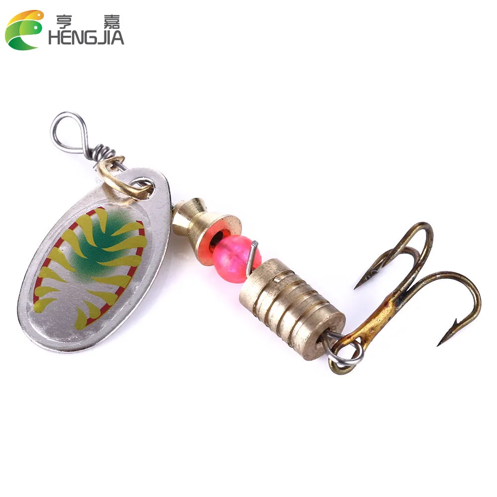 HENGJIA 2019 искуственные рыболовные приманки для рыбалки мини ложка металлическая