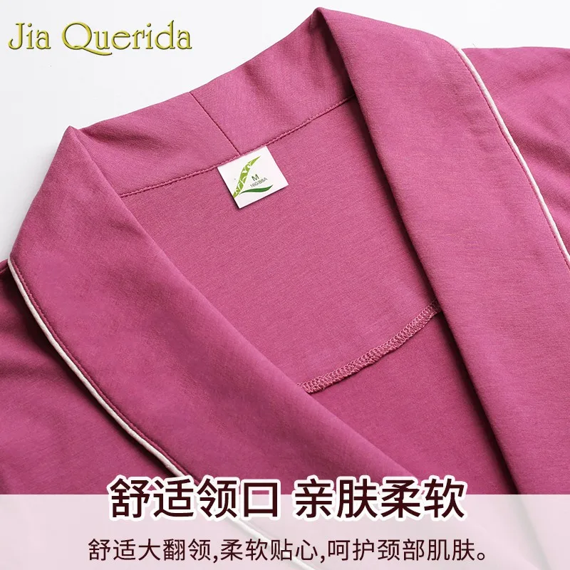 J &amp Q банный халат 2019 новая Брендовая женская домашняя одежда Peignoir Femme Bata Mujer