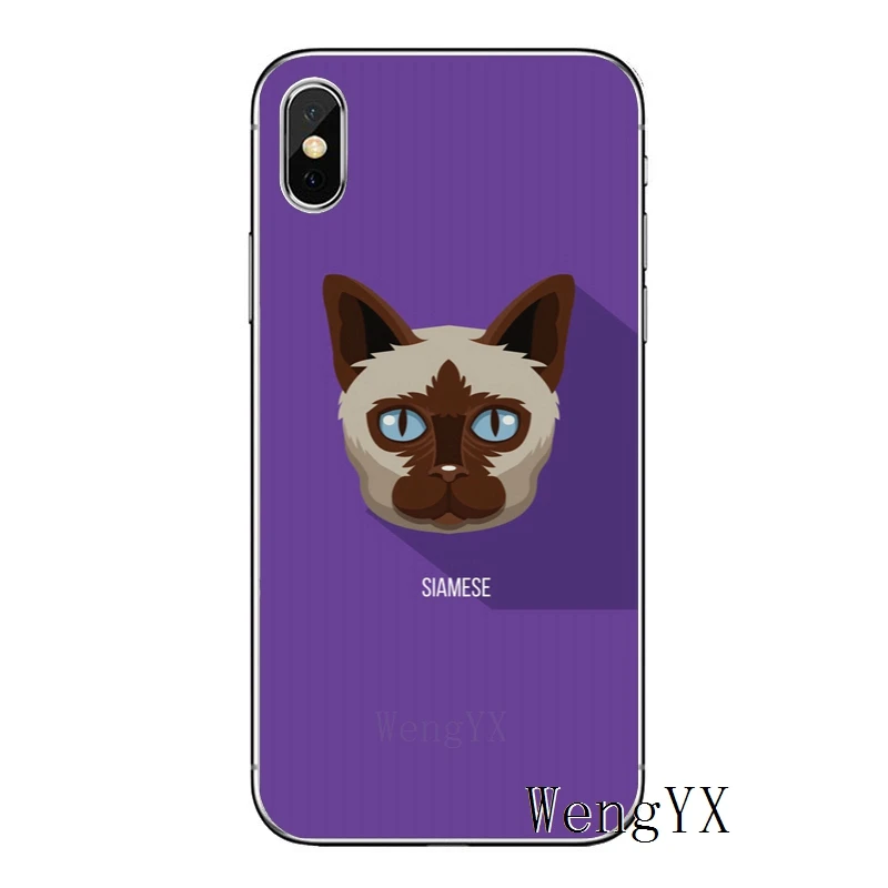 Pet сиамская кошка класса люкс для huawei Honor 10 9 8 Lite 8C 8X 7C 7X 7A 6C pro 6 X Play 6X 6A 5A LYO-L21 V8 V10 чехол Мягкие Чехлы - Цвет: siamese-cat-A-05