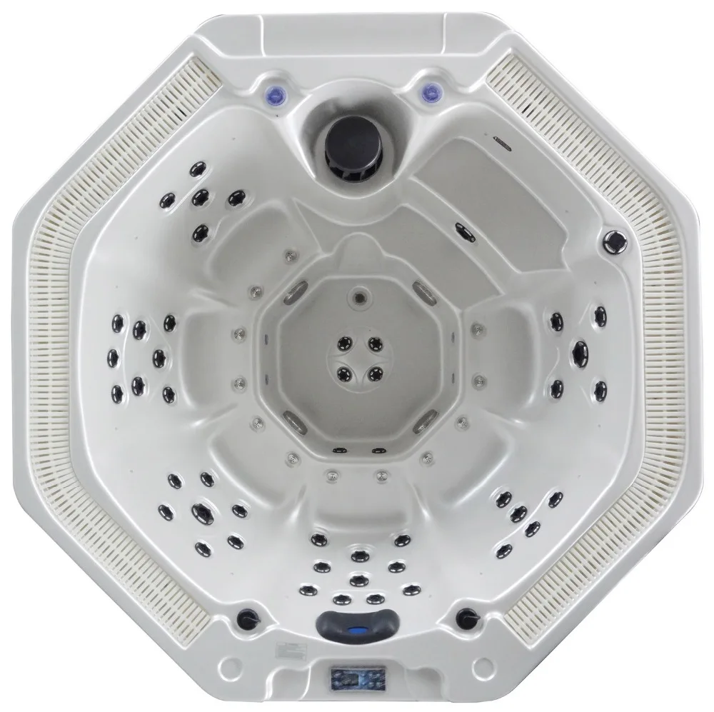 107 восьмиугольная Массажная гидромассажная Ванна переносная горячая ванна с
