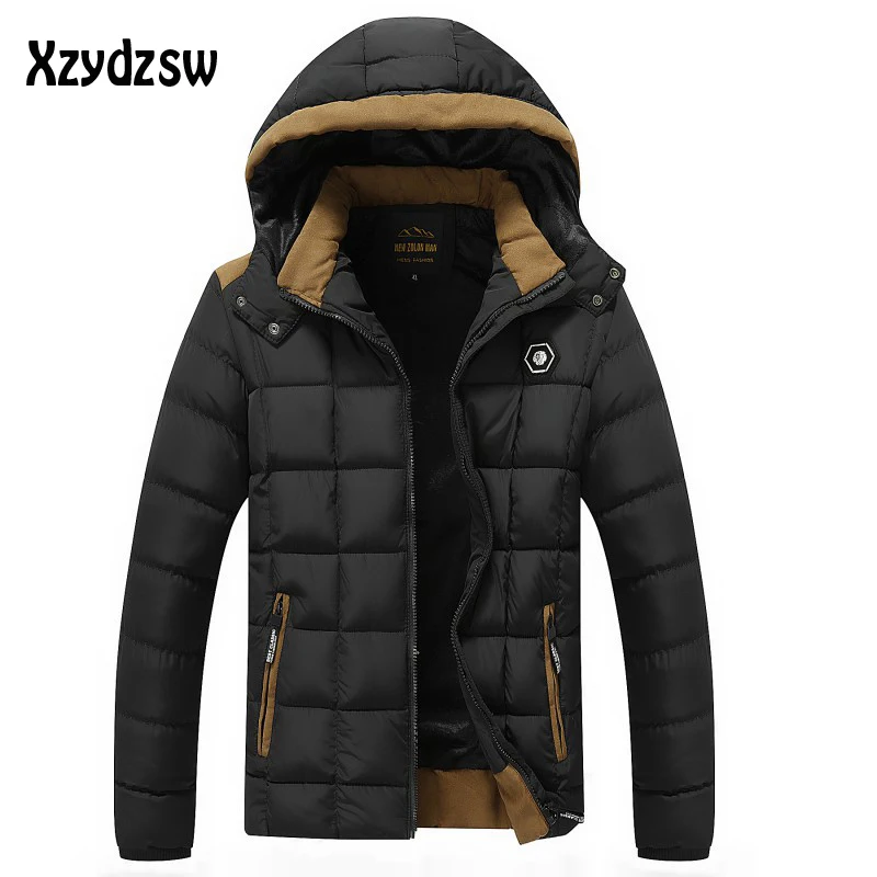 Новая брендовая одежда пуховик для мужчин высшего качества толстая зимняя