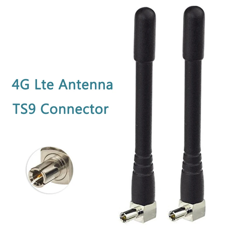 4G WiFi антенна 3g 4G Антенна С CRC9 TS9 маршрутизатор Антенна 2 шт для huawei E3372 EC315 E156 E156G PCI карта USB беспроводной маршрутизатор - Цвет: TS9