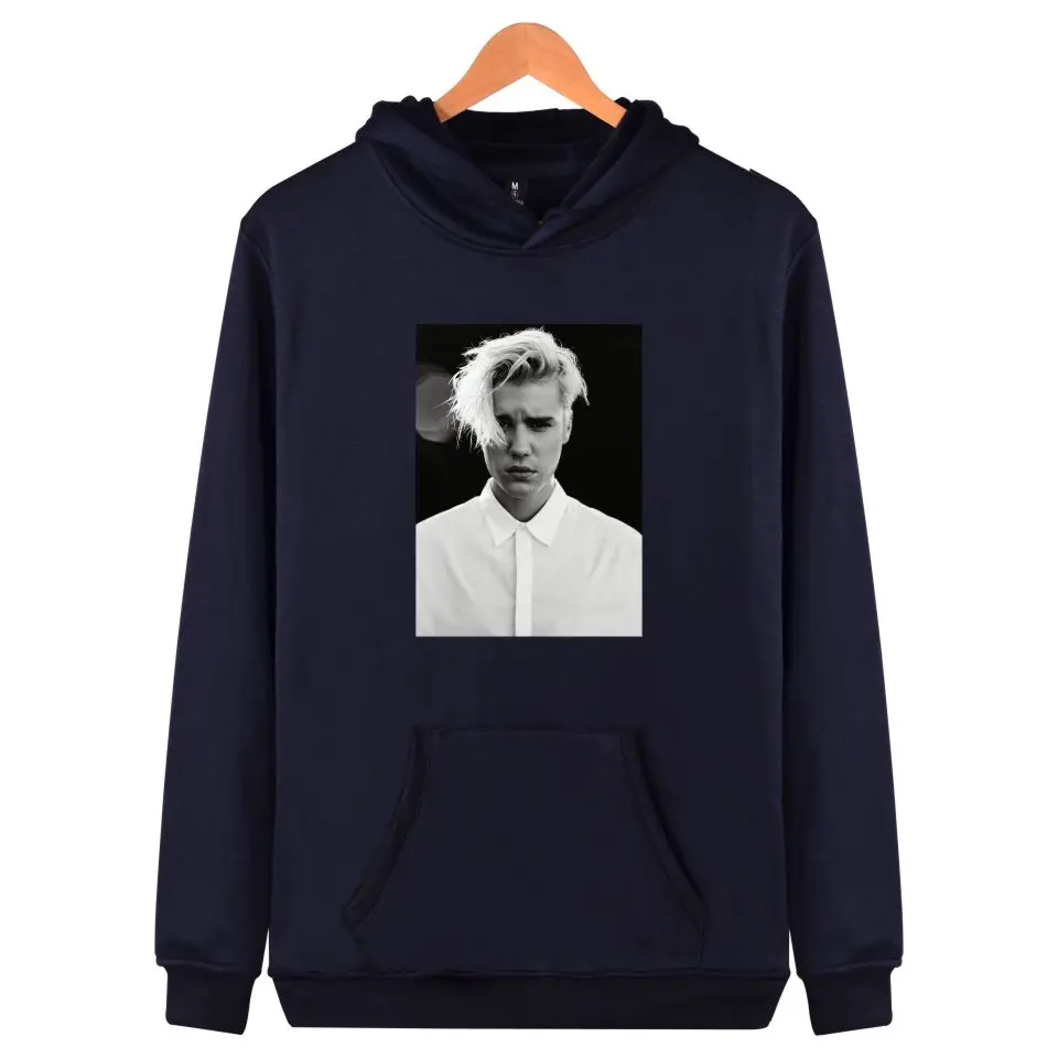 Джастин куртки Bieber с капюшоном кепкой новый стиль модная Мужская/женская одежда