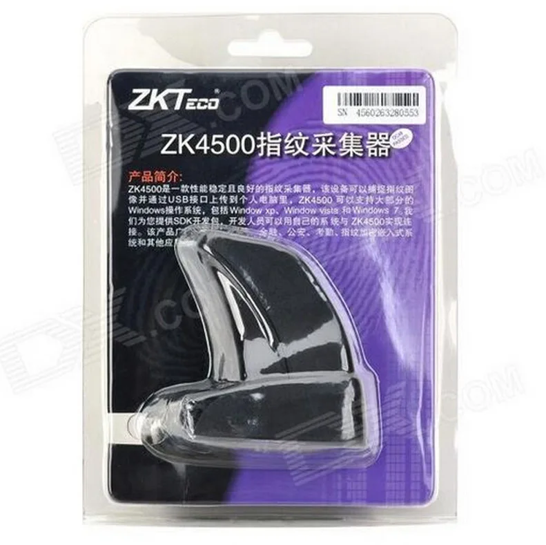 Zk4500 отпечатков пальцев захвата сканер USB Сенсор считыватель читатель|fingerprint reader