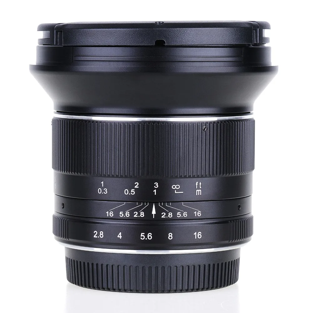 Новый 12 мм f/2 8 ручной широкоугольный объектив для Sony E Mount Fujifilm Olympus Panasonic M4/3 Canon EOS M