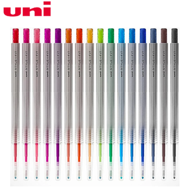 

9 Pieces/Lot Japanese UMN-139-05 STYLE FIT Series Gel Pen 0.5MM