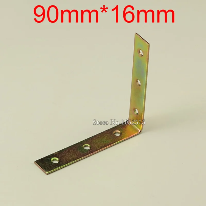 10 шт. L образный кронштейн для крепления к раме 90 х16 мм|angle bracket|furniture corner bracketcorner