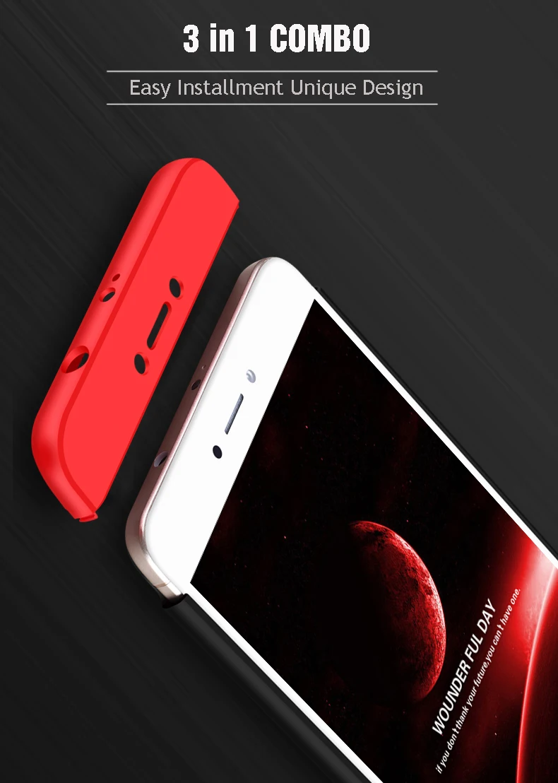 Для Xiaomi redmi 4x чехол 3 в 1 жесткий чехол Полный Защитный чехол для телефона s capas Vpower для Xiaomi redmi 4x чехол 5,0