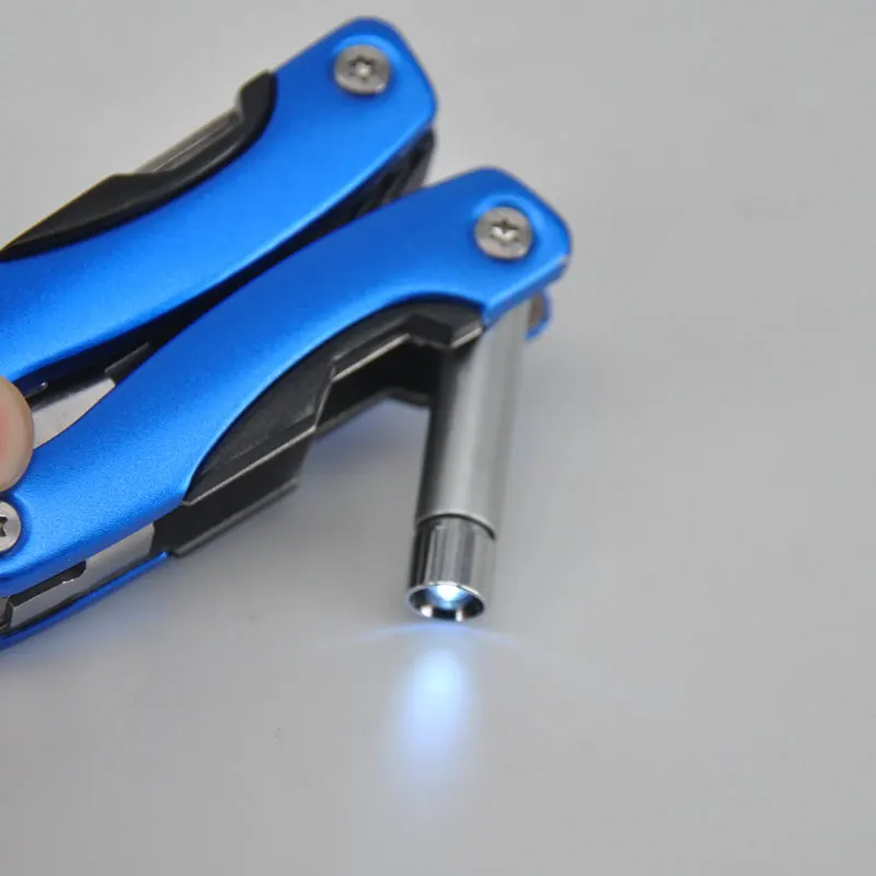 MT6030-Blue Многофункциональные мини-плоскогубцы, резак для кабеля, портативные складные ножи, карманный инструмент, плоскогубцы для зачистки проводов, обжимной многофункциональный нож - Цвет: MT6030-Blue