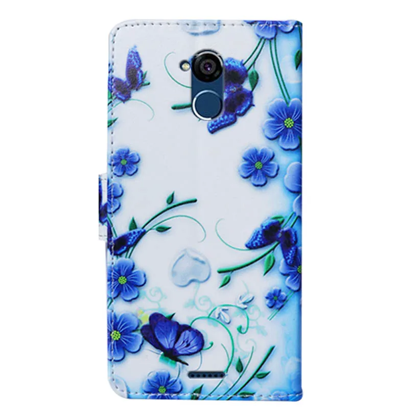 Новый чехол книжка из искусственной кожи с принтом для BQ 5594 Strike power Max