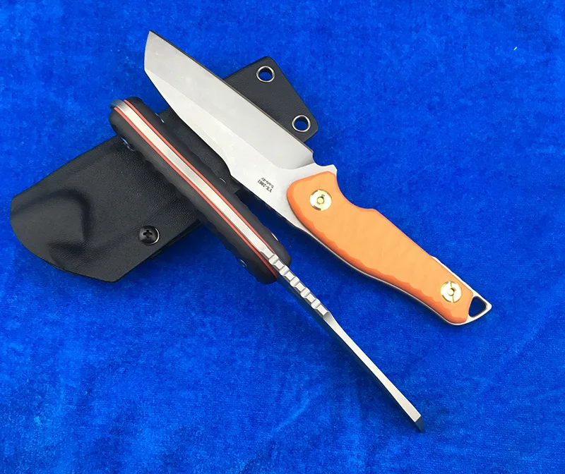 LEMIFSHE YX2001 новый нож TI 6Al 4V лезвие G10 ручкой и фиксированным лезвием KYDEX оболочка